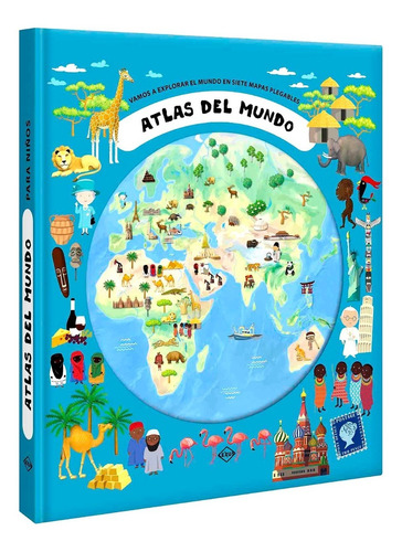Libro Atlas Del Mundo Para Niños