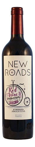Vinho Argentino Tinto New Roads 750ml