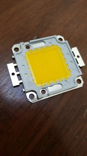 Chip Led 50w Repuesto 32/34v 3000k Blanco Calido Por Par