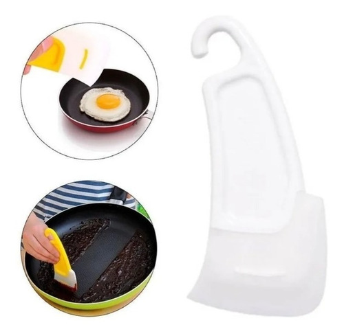 Mini Espatula Silicona Raspador Sarten Cocina Antiadherente