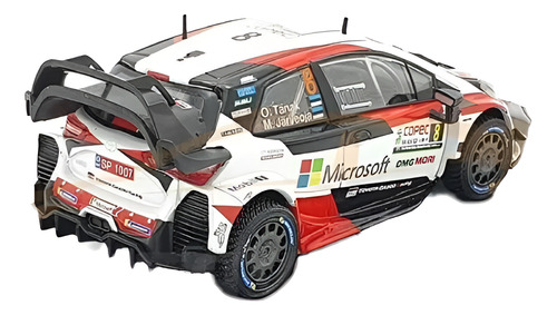 Toyota Yaris Wrc #1 - 1/43 Ott Tanak - Chile 2019 Blanco