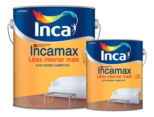 Pintura Látex Interior Lavable Incamax 20 + 4 Lts. Inca