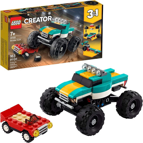 Lego Monster Truck  Creator  163 Pzs A3277