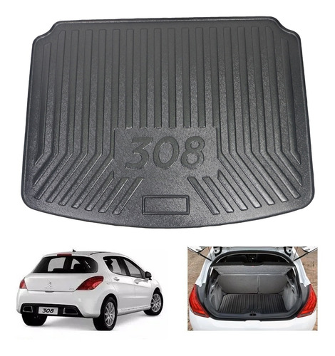 Tapete Bandeja De Porta Malas Peugeot 308 2016/2020