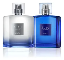 L'bel Set Perfume Para Hombre Bleu Intense + Glacial 100 Ml