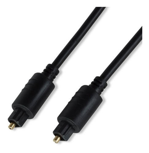 Cable Óptico Digital Toslink Netmak 2mts Calidad 0 Perdida
