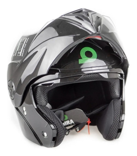 Imagen 8 de 10 de Casco Moto Abatible Ghira Gh1000 Con Gafas Certificado Dot
