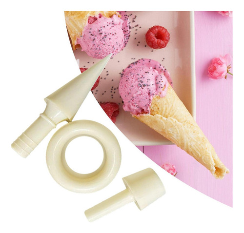 Máquina Para Hacer Conos De Helado, Para Hornear, 3 Piezas