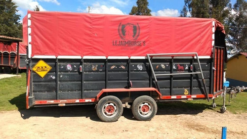 Trailer O Remolque Para Transporte De Caballos Especiales