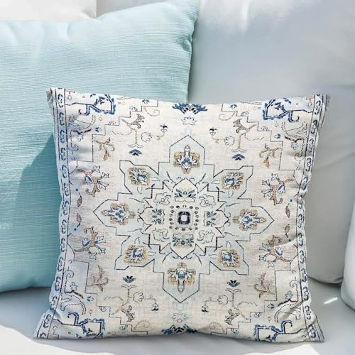 Set De 2 Fundas De Cojín Estilo Bohemio, 45x45 Cm, Alfombra