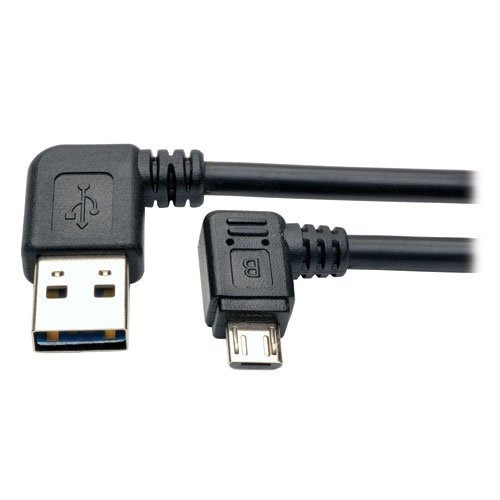 Tripp Lite Reversible Usb Charge Cable Left Right A To
