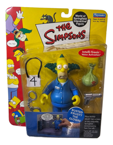 Los Simpsons Playmates - Krusty El Payaso Prisionero