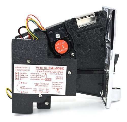 Sintron Kai-638 Acceptor Coin Selector, For Arcade Game