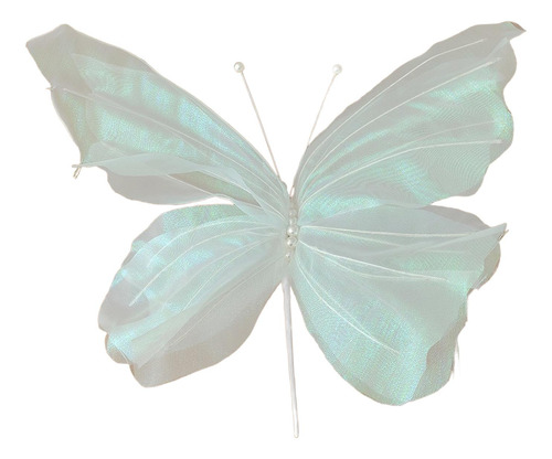 Decoración De Mariposas, Accesorio De Blanco Colorido