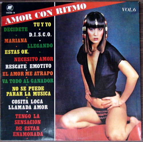 Varios - Amor Con Ritmo Vol.6 - Lp Año 1980 - Disco Funk