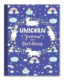 Book : Unicorn Journal And Sketchbook Journal And Notebook.