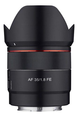 Samyang Lente Gran Angular De Marco Completo Compacto F1.8 De 35 Mm Para Sony E Mount, Negro (syio3518-e)