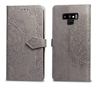 Funda Tipo Cartera De Cuero Sd60 Para Samsung Galaxy Note 9