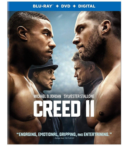 Blu Ray Creed 2 Stallone Rocky Dvd Original