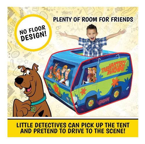 Scooby Doo Mystery Machine Tent Tienda De Juegos Pop Up De |