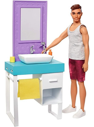 Barbie - Ken Y Muebles Fyk51-fyk53