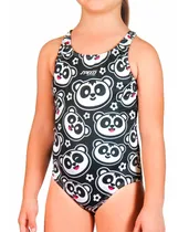 Comprar Malla Enteriza De Natacion Estampada Niña Anticloro Speed