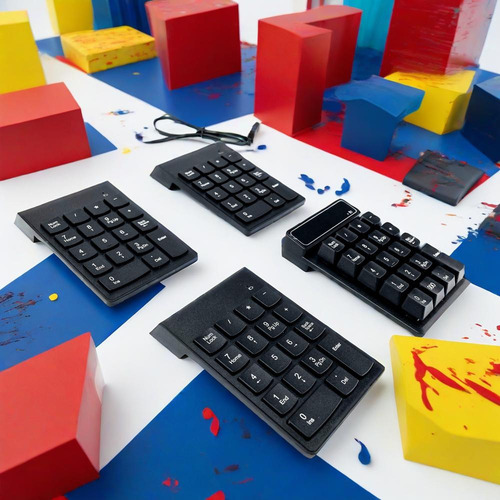 Teclado Numérico Inalámbrico Bluetooth Usb