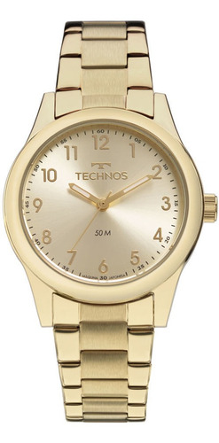 Relógio Feminino Technos Boutique Dourado Envio 24 Hs