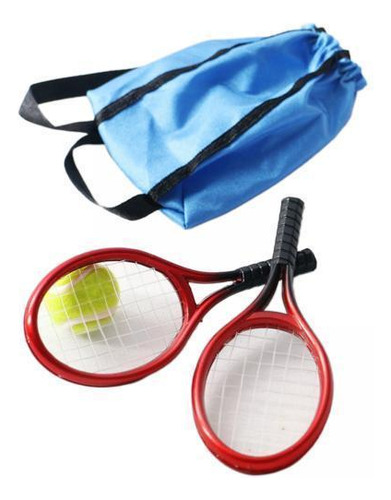 5 :12 Miniaturas Deportes Raqueta De Tenis Y Diy Modelo De