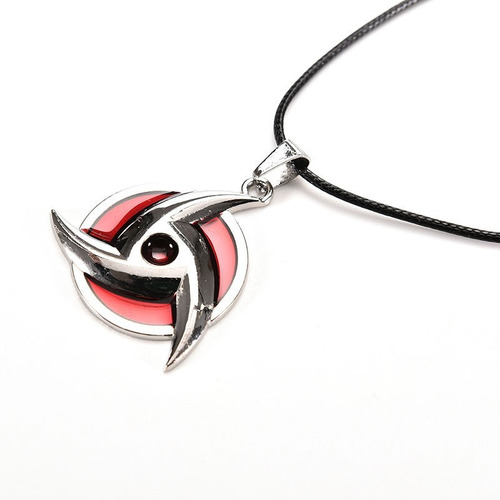 Colar Itachi Mangekyou Sharingan Anime Naruto Cosplay