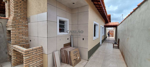 Imagem 4 de 13 de Casa Com 2 Dorms, Balneário Magalhães, Itanhaém - R$ 280 Mil, Cod: 353870 - V353870