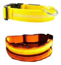 Comprar Collares Para Mascotas Con Luces Led - Amarillo