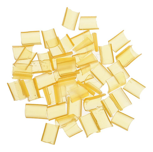 4 X 100 Piezas De De Queratina Set Extensiones De Amarillo