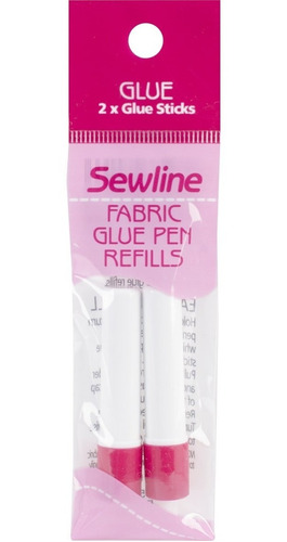 Sewline Water-soluble Fabric Glue Pen Refill (2 Pack), Blue