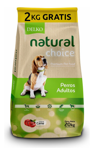 Alimento Natural Choice Perro Adulto X 20 Kg + 2 Kg Gratis