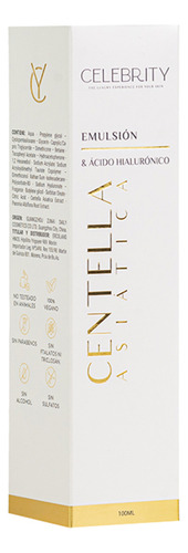 Emulsion Centella Asiática X100ml Celebrity