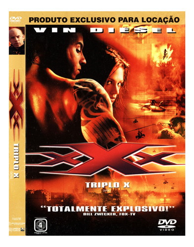 Dvd Filme: Triplo X (2002) Dublado E Legendado