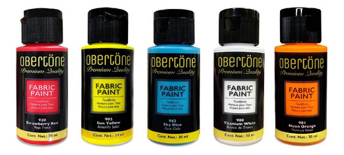 Pintura Textil Obertone 30ml (varias Piezas)