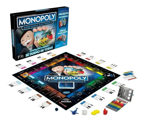 Monopoly Monopolio Banco Electrónico Datáfono Original Hasbr