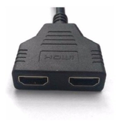 Imagen 7 de 8 de Cable Adaptador Splitter Hdmi Macho A 2 Hdmi Hembra Video