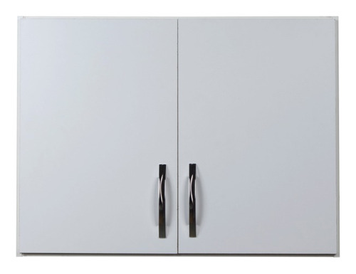 Alacena 2 Puertas 80 Cm Blanca Mueble Organizador Cocina