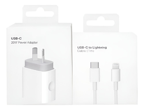 Kit Cargador De Pared + Cable Carga Rapida iPhone 11 Pro Max