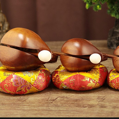 Instrumento De Percusión De Tambor De De Madera, 5 Pulgadas