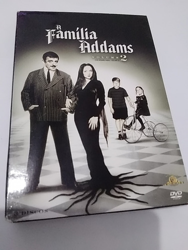 Box Dvd A Família Addams A Série Volume 2 - Original 3 Dvds (Usado)
