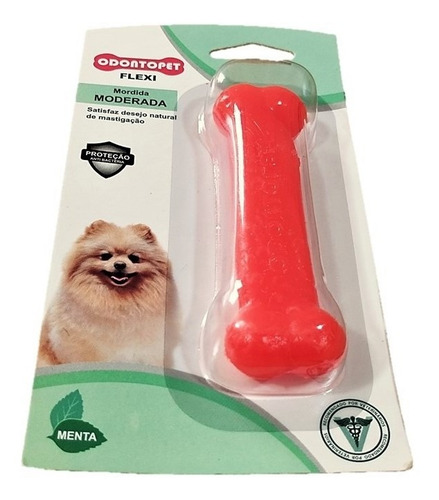 Brinquedo Mordedor Cachorro Pet Flexi Bone Mordida Moderada