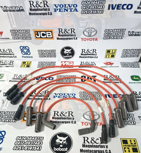 Cables Fe Bujías Montacargas Hyster Motor Gm 4.3