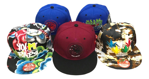 Gorra Snapback Visera Plana Wanima Targaryen Yo! Mtv Raps X1