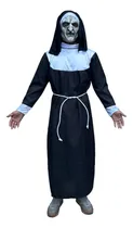 Comprar Disfraz La Monja Aterradora Demonio Valak Para Adulto Con Máscara Para Halloween 