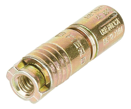 Taquete De Expansión, 1/4' Sin Tornillo, Caja 100 Piezas Fie
