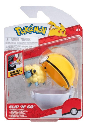 Figura Pokemon Con Pokebola Original Battle Ready Clip N Go